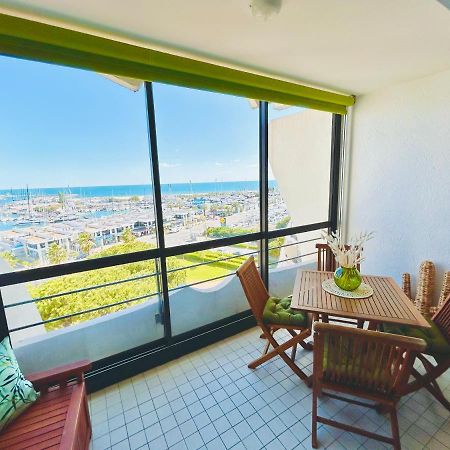 Studio Chic & Cosy Vue Mer, Clim, Parking La Grande-Motte Exterior foto