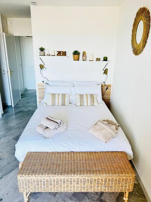 Studio Chic & Cosy Vue Mer, Clim, Parking La Grande-Motte Exterior foto