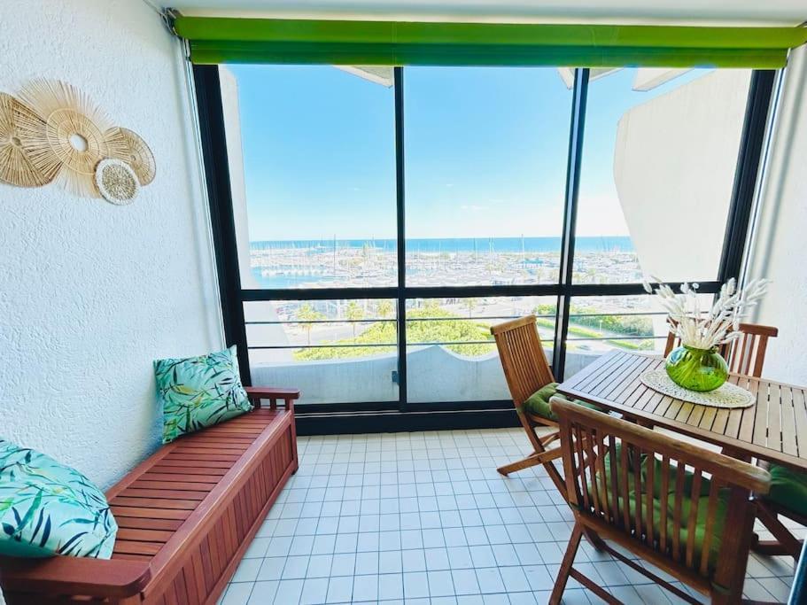 Studio Chic & Cosy Vue Mer, Clim, Parking La Grande-Motte Exterior foto