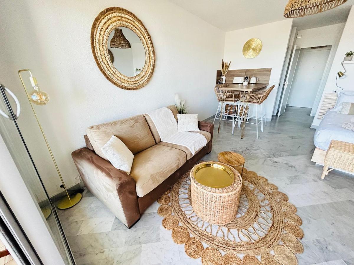 Studio Chic & Cosy Vue Mer, Clim, Parking La Grande-Motte Exterior foto
