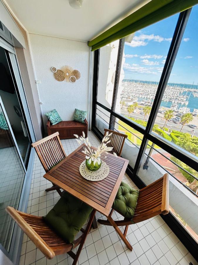 Studio Chic & Cosy Vue Mer, Clim, Parking La Grande-Motte Exterior foto
