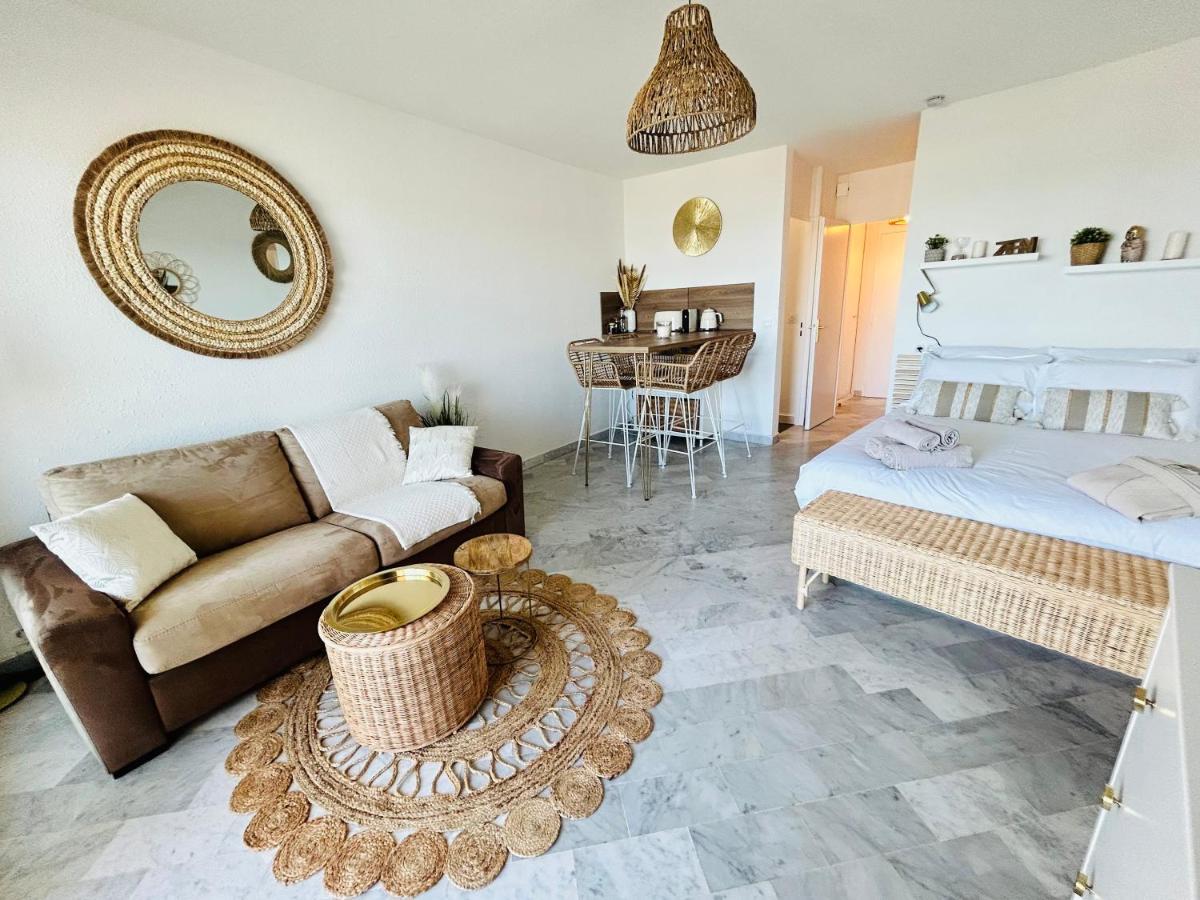 Studio Chic & Cosy Vue Mer, Clim, Parking La Grande-Motte Exterior foto